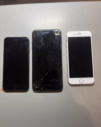 iPhone 7 e 7 plus per ricambi