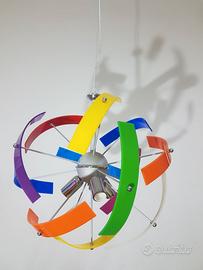 sospensione/lampadario stellare plexi multicolor
