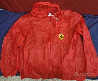 Giacca kway Ferrari per Agip vintage