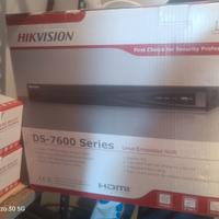 nvr hikvision+ 10 telecamere come foto nuove e mai