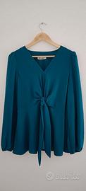 Camicetta Elegante Donna– Blu Verde | Taglia L |