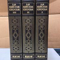 Sacra Bibbia edizione monumentale SAIE 3 volumi