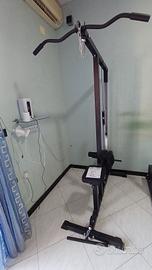 lat machine + pulley 