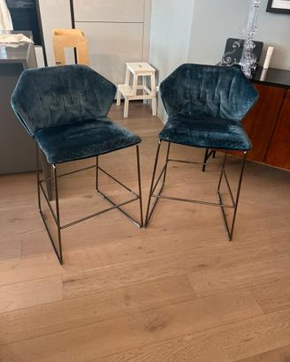 Coppia Sgabelli di Design Saba mod. New York