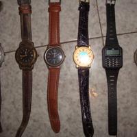 Orologi di vario genere vintage N°6 diverse marche