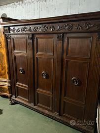 Armadio libreria rinascimentale