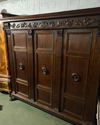 Armadio libreria rinascimentale