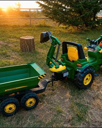 Trattore John Deere SET COMPLETO Rolly Toys !!!