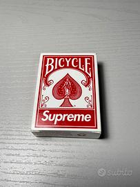 Supreme x Bicycle mini playing cards