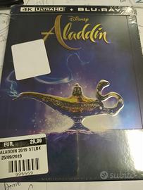 Steel book Aladdin Disney nuova 4k bluray