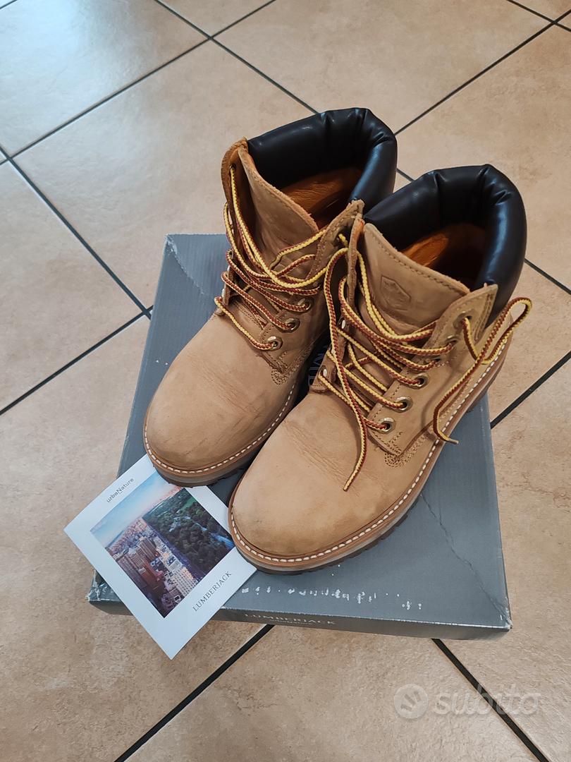 Stivaletti lumberjack o timberland sale