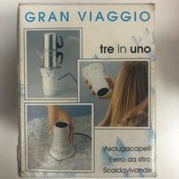 Gran Viaggio 3 in 1 - Asciuga, stira e scalda