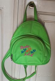 Barbie zainetto verde vintage anni 90