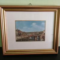 Quadro raffigurante “Ponte sul Po”