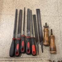 Set di lime e raspe + tagliatubi