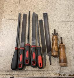 Set di lime e raspe + tagliatubi