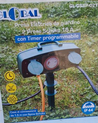 Presa Elettrica da Giardino