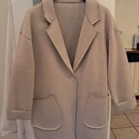 cappotto corto donna in maglia 6/ 48
