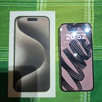 Iphone 15 pro titanio