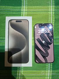 Iphone 15 pro titanio
