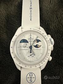 MoonSwatch Earthphase Moonshine Gold “Cold Moon”