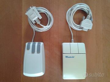 Mouse seriali e tastiere d'epoca