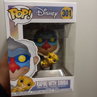 Funko pop Disney Rafiki whit Simba 301