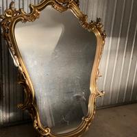 Specchio barocco foglia oro
