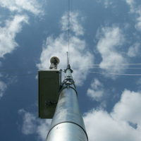 Torre anemometrica tubolare 40 m completa – pronta