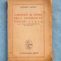 Compendio di storia della letteratura italiana 