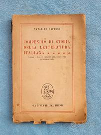 Compendio di storia della letteratura italiana 