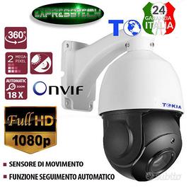 DOME CAMERA PTZ AUTOTRACKING 2 MPX 1080P FULL HD I