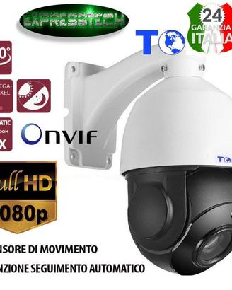 DOME CAMERA PTZ AUTOTRACKING 2 MPX 1080P FULL HD I
