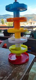 Torre a spirale con palline a sonagli