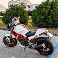 Ducati Monster - bianco perla