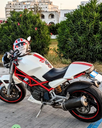 Ducati Monster - bianco perla