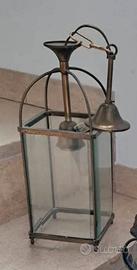 lampadario lanterna vetro