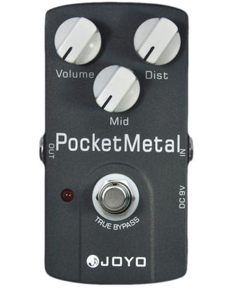 Pedale distorsione per chitarra Joyo pocket metal