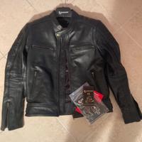 Giacca in pelle per moto