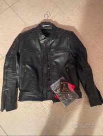 Giacca in pelle per moto