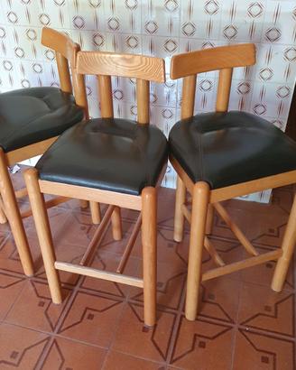 Sedie alte / sgabelli tipo bar,