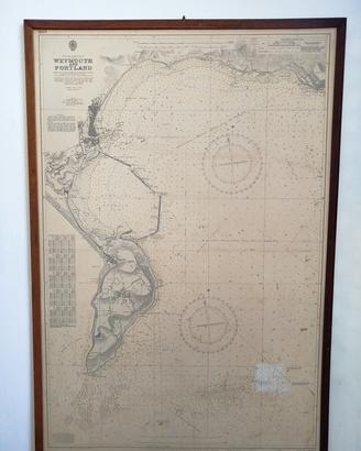 carta nautica di weymouth and portland