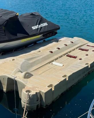 PEDANA GALLEGGIANTE MOTO MOTO D’ACQUA