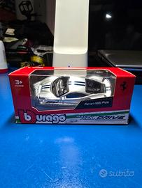 Modellino auto burago ferrari 488 pista