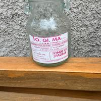 Barattolo di vetro antico