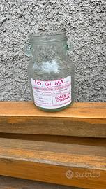 Barattolo di vetro antico