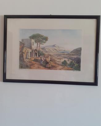 Tre litografie Giuseppe Saporito