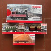 trenini MARKLIN loco digitale KLVM 36873 + vagoni