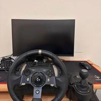 logitec G 920 con cambio manuale