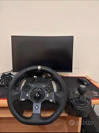 logitec G 920 con cambio manuale